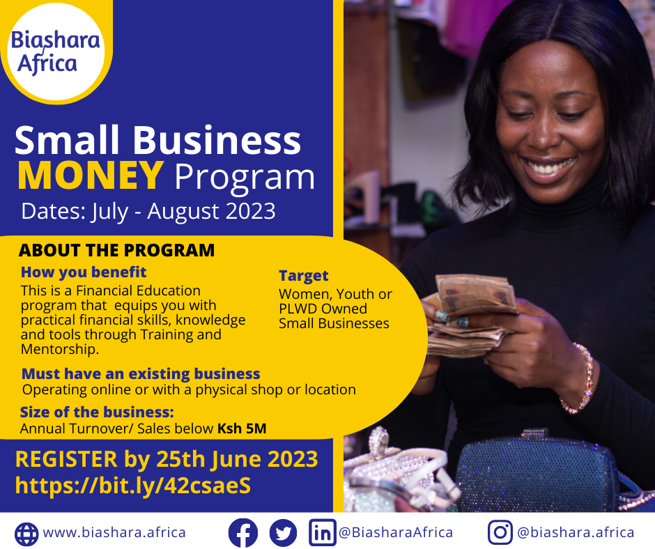 Small Business MONEY Program: 5th July - 30th August 2023