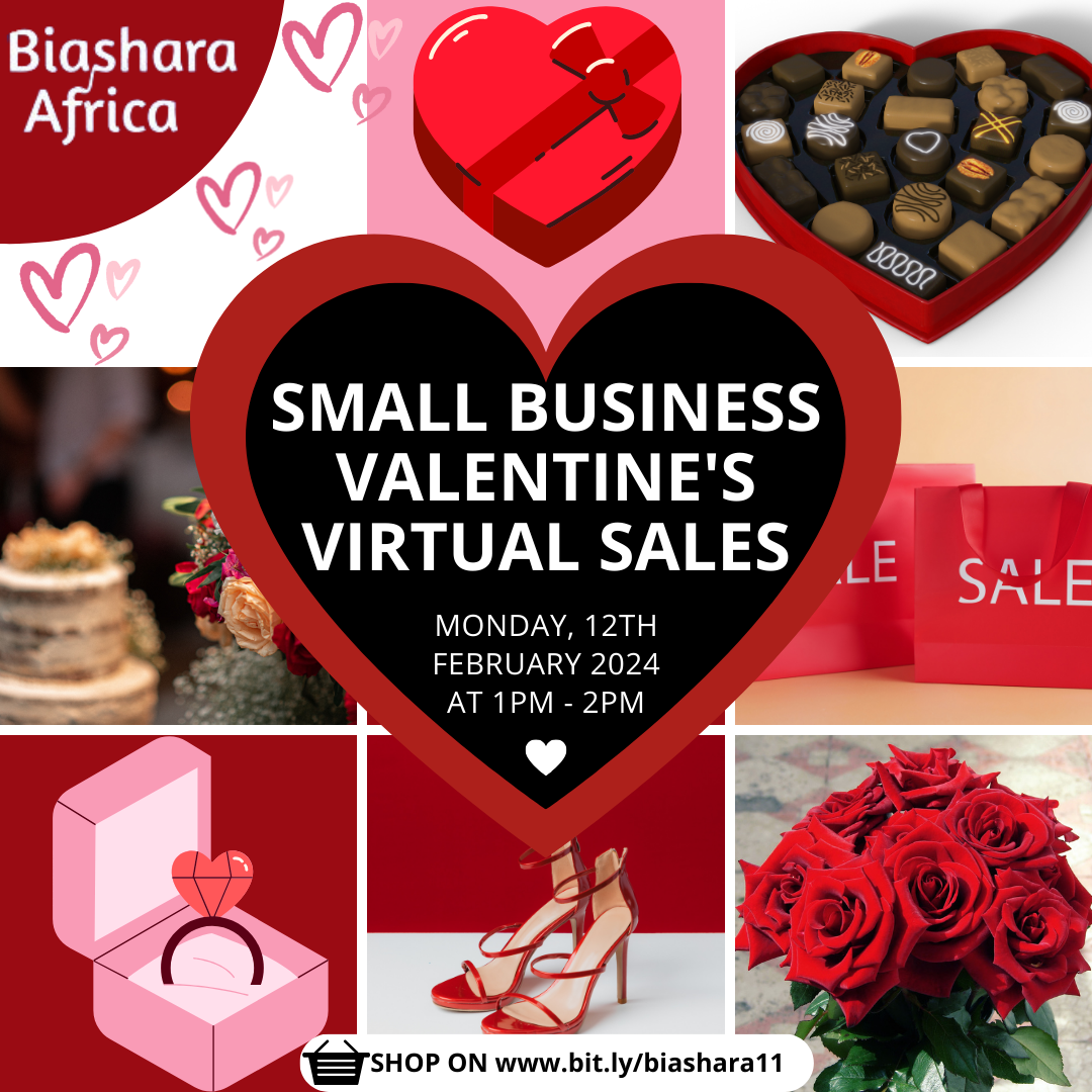 SMALL BUSINESS VALENTINE'S VIRTUAL SALES:  Shop small, Love big! 