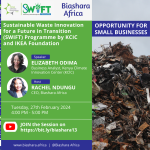 Partner's Opportunity: Information Session: OPPORTUNITY FOR SMALL BUSINESSES:  Sustainable Waste Innovation for a Future in Transition (SWIFT) Programme by KCIC and IKEA Foundation