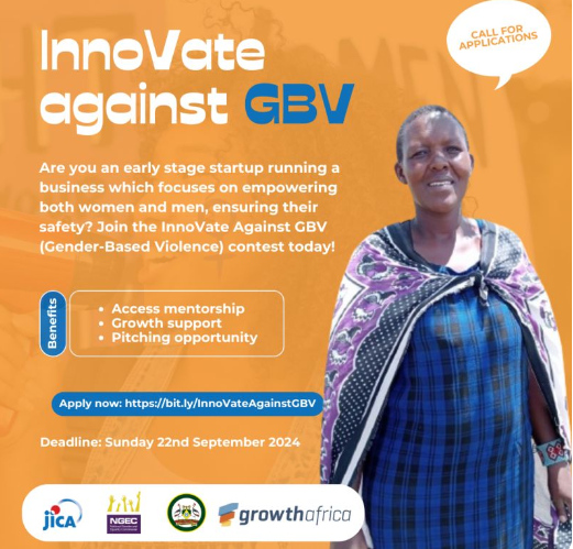 Partner's Opportunity: : GBV CONTEST - INNOVATE AGAINST GENDER BASED VIOLENCE