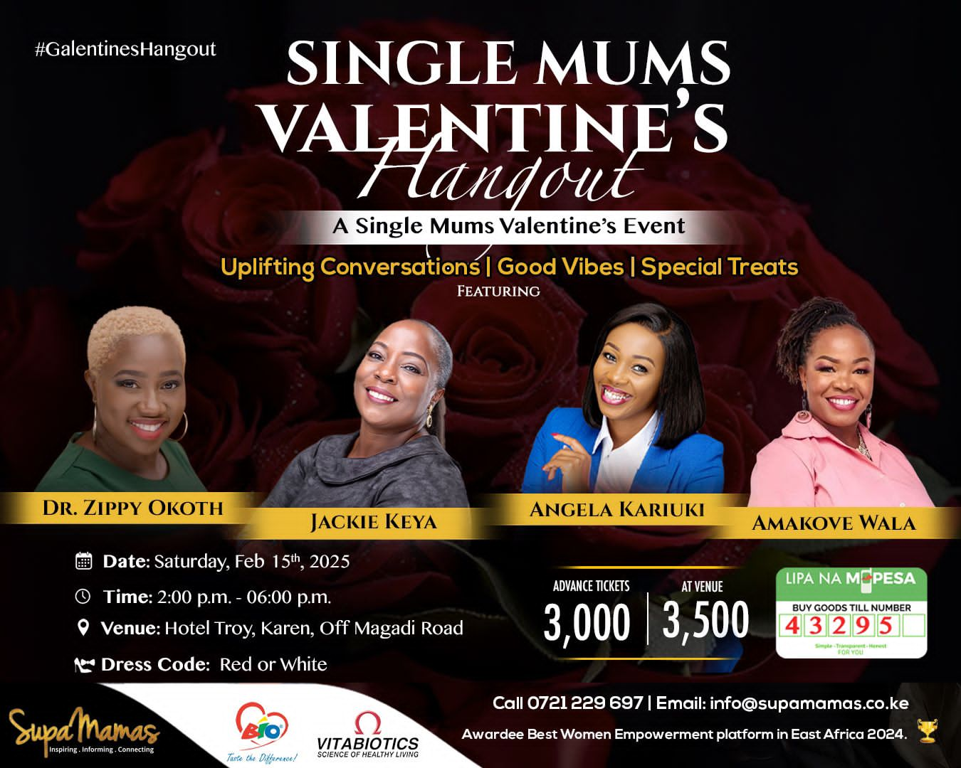 Partner's Opportunity: Supamamas Single Mums Valentine’s Event